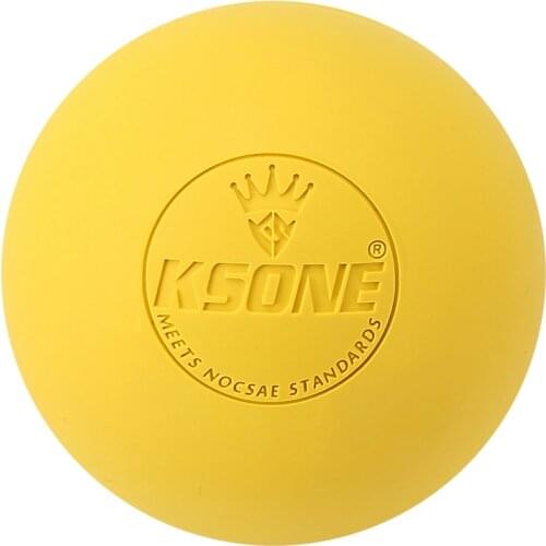 KSONE Massage Ball 6.3cm Fascia Ball Lacrosse Ball Yoga Muscle Relaxation Pain Relief Portable Physiotherapy Ball