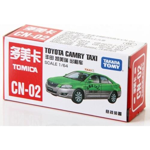 Takara Tomy Tomica CN-02 Toyota Camry Taxi 1/64 Metal Diecast Vehicle Model Car