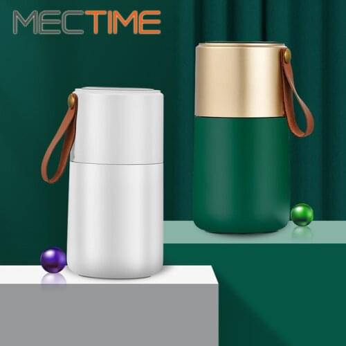 Multifunctional Soybean Milk Machine 350ML Smoothie Juice Maker Blender Filter Free Vacuum Insulation USB Magnetic Charging