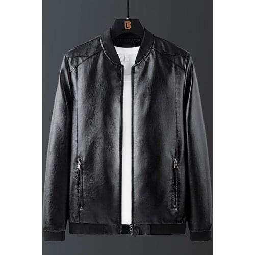 Mens Leather Jackets Men Autumn PU Jacket Brand Classic Motorcycle Bike Cowboy Jackets 2021 Male Thick Coats M-8XL Overcoats