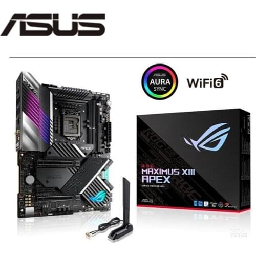 NEW For ASUS ROG MAXIMUS XIII APEX Motherboard Socket LGA 1200 DDR4 M.2 nvme ssd For Intel Z590 Original Desktop Mainboard