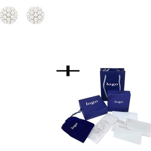 New Round Earrings Small Simple Women Jewelry Gives Girlfriend Anniversary Wedding Engagement Best Gift