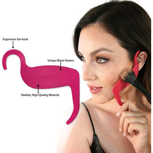 Template for Makeup 2 Pcs Quick Make-Up Stencils Eyebrows Eye Shadow Makeup Tool Makeup Template for Novice