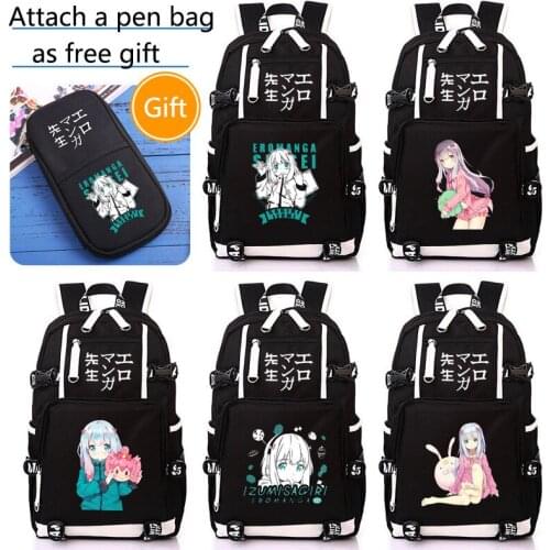 Schoolbag Anime My Sister is Teacher Huang Man Backpack for Students Teens Unisex Bag 2020 Fashion