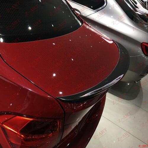 Z-ART Performance carbon fiber rear spoiler for M4 MP carbon fiber rear boot spoiler for F82 carbon fiber ducktail spoiler