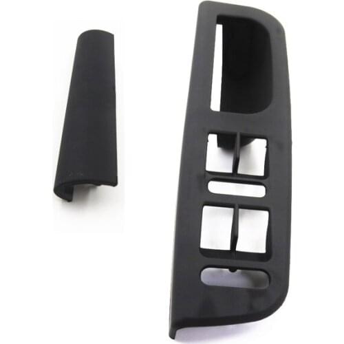 1 Set 3B1867171 3B0867175Black Door Handle Window Switch Control Panel Trim For Bora Golf MK4 Passat B5 3B1 867 171
