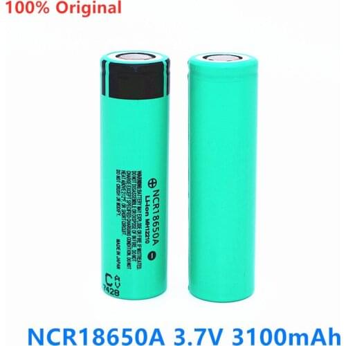 100% Original NCR18650A 3100mAh 3.7V 18650 Rechargeable Lithium li-ion Battery For Flashlight Laptop Batteries
