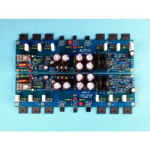 150W * 2 KSA100 2.0 Channel AB C5200 / A1943 UPC1237 Speaker Protection DIY fever power amplifier board