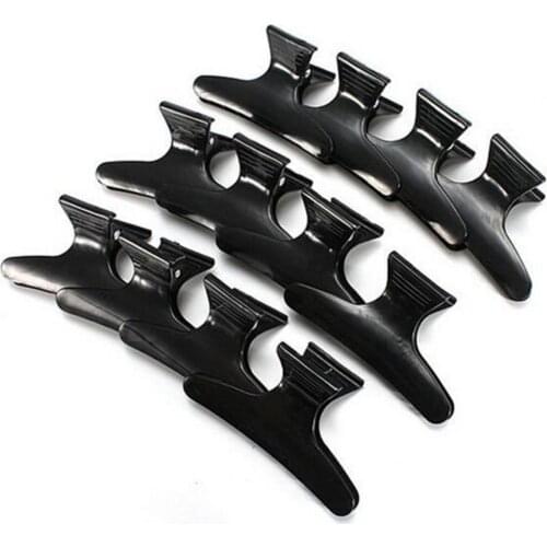 70% Hot Sale 12Pcs Hair Claw Pro Salon Hair Clip Clamps Hairpins Hairclips Hairdressing Tool
