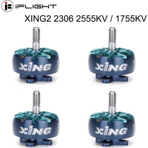 IFlight XING2 2306 2555KV / 1755KV 4S-6S FPV Brushless Motor Unibell compatible Nazgul 5inch propeller for FPV Racing Drone part