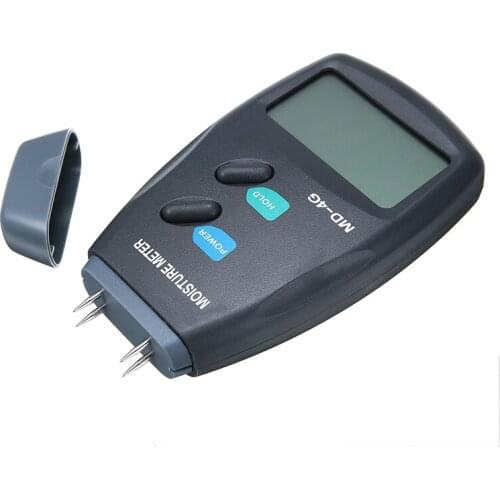 1pcs Two Pins Digital Wood Moisture Meter Wood Humidity Tester Hygrometer Timber Damp Detector LCD Display Tester