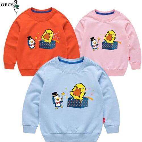 Toddler Sweatshirts Boys Girls Fashion Warm Autumn Cartoon Coat Sweatshirts Baby Fall Outfit Tracksuit Kids Shirt Cheap Sweater