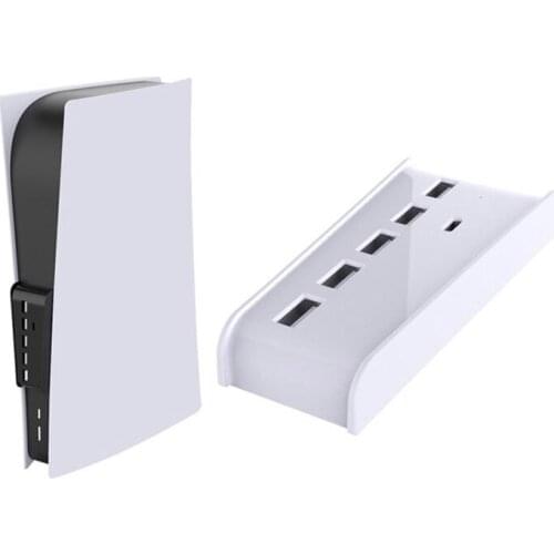 For PS5 USB Hub Adapter 6 Ports USB 3.0 USB A TYPE-C 3.1 Expander Splitter