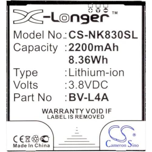Cameron sino 2200mah battery for MICROSOFT Lumia 540 Lumia 540 Dual SIM Lumia 830 RM-983 RM-984 RM-985 for NOKIA RM-1141 Tesla