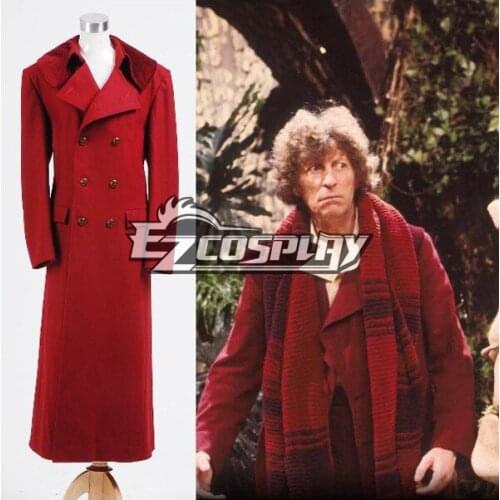 Who is Doctor Dr.Dark Red Long Coat E001