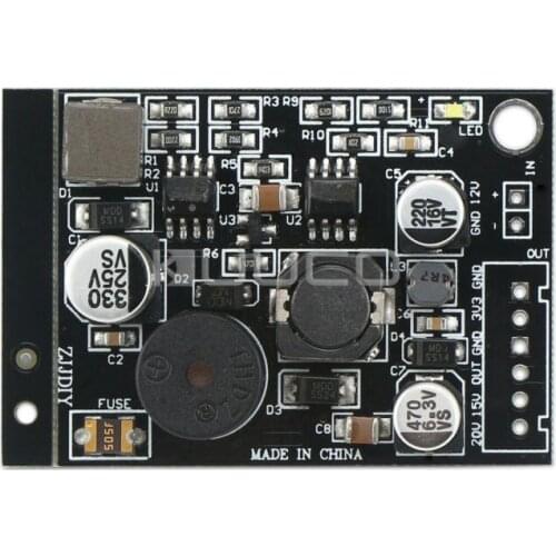 Power Supply Module DC 6~15V to 3.3V/15V/20V Voltage Regulator/Driver for Set Top Box/Car/Shipboard satellite equipment