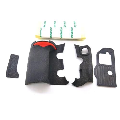 For Nikon d300 d300s fuselage leather, decorative leather and 4-piece rubber feeding
