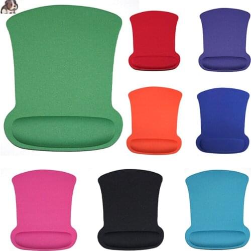 New Square Mause Mat Gel Wrist Rest Mouse Game Mice Pad For Computer PC Laptop Anti Slip Wrist Protector Gift Ergonomic Design