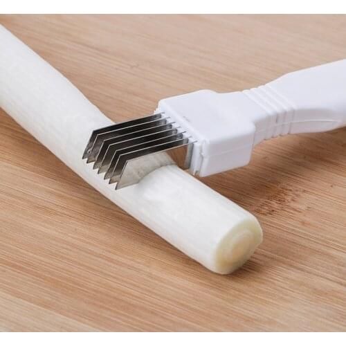 HILIFE Slice Cutlery Kitchen Gadget Tool Scallion knife Shred Tools Onion Cutter Shredder Vegetable Fruit Slicer Peeler