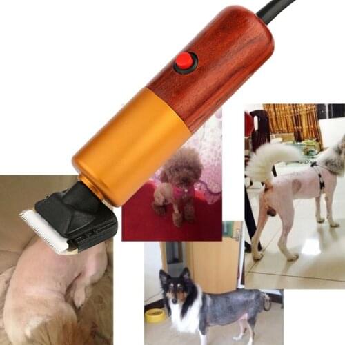200W High Power Professional Dog Hair Trimmer Tools Cat Pets Grooming Clipper US Plug AC110-220V