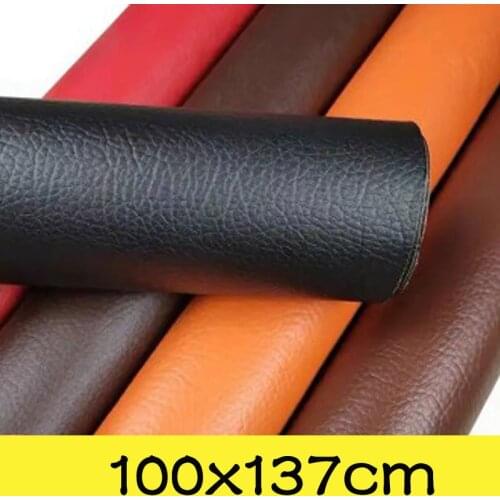 Large Size 100x137cm Self Adhesive PU Leather Fabric Fix Patch Sofa Repair Patches Stick-on PU Leather Fabric Stickers Scrapbook