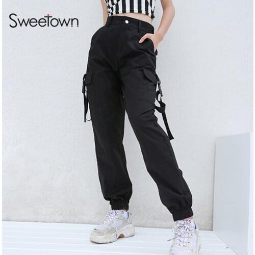 Sweetown Women's Sports Pants