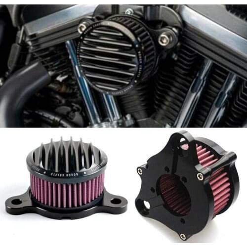Motorcycle Air Filter CNC Air Cleaner Intake System Kit For Harley Sportster XL883 XL1200 Iron 883 48 72 Seventy-Two 1991-2021