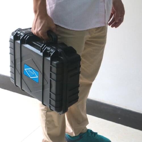 ABS Plastic Sealed Tool Box Safety Equipment Toolbox Suitcase Impact Resistant Tool Case Portable Dry Box Shockproof with foam