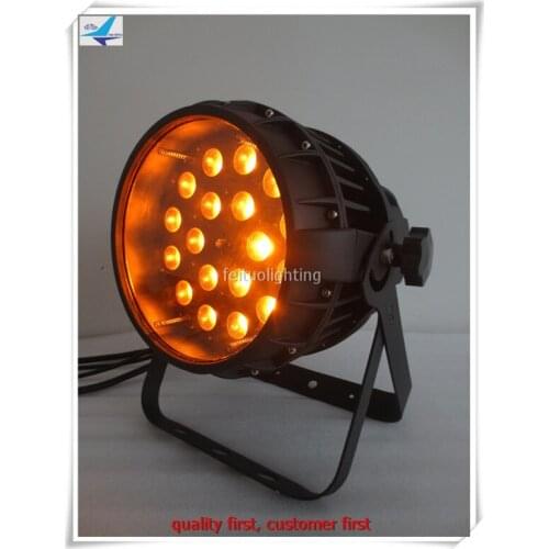 20/lot IP65 par led 18x18W RGBWA+UV 6in1 Outdoor Zoom Led Par Light For Birthday Party Wedding