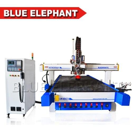2050 Carousel Auto Tool Changing China Cnc Router Manufacturer / Oscillating Knife Cutting Machine