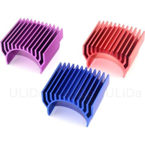 540 550 Motor Heatsink can Install 40*40mm Cooling Fan For RC Hobby Model Car 1:10 Hsp Arrma Axial Traxxas Alloy Hop-up