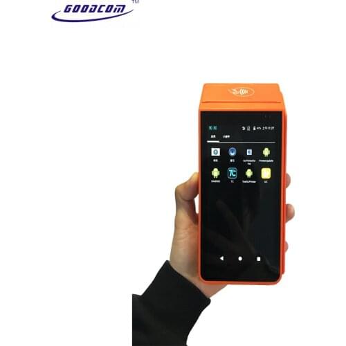 Free SDK offered Android 5.1 touch screen POS Printer for Restaurant , Bill payment , bus ticket