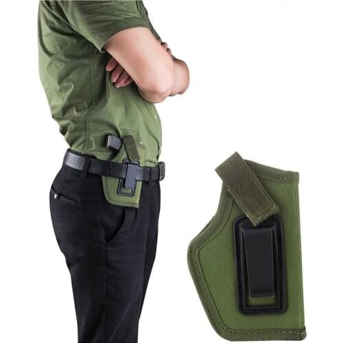 Tactical Concealed Gun Belt Holster Glock 17 19 Beratta 92 Gun Case Nylon Holster Bag For Universal Holsters