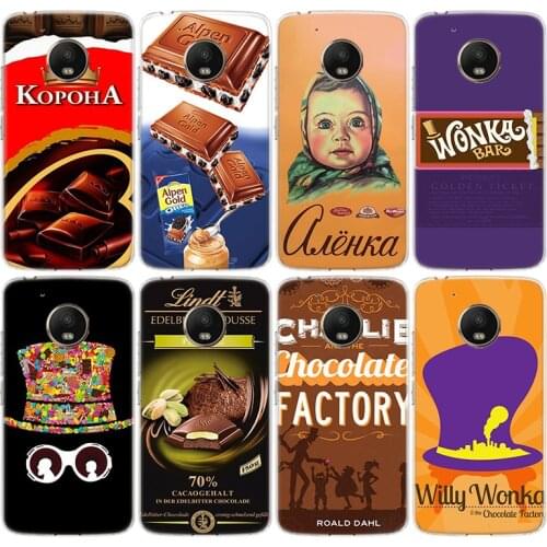 Alenka bar wonka chocolates Phone Case For Motorola Moto G9 G8 G7 G6 G5S E6 E5 Plus Power Play + EU One Action Macro Vision Cove