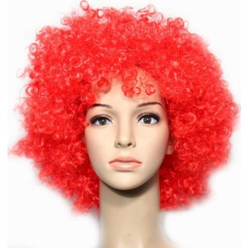 Color Explosion Head Wig Cosplay Clown Wig Annual Party Tiara Fan Wig Cosplay Magic First Birthday Boy Party Witch Hat Dropshipp