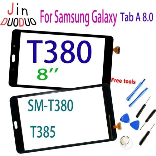 High Quality For Samsung Galaxy Tab A 8.0 T380 Touch Screen Digitizer Panel Sensor Replacement