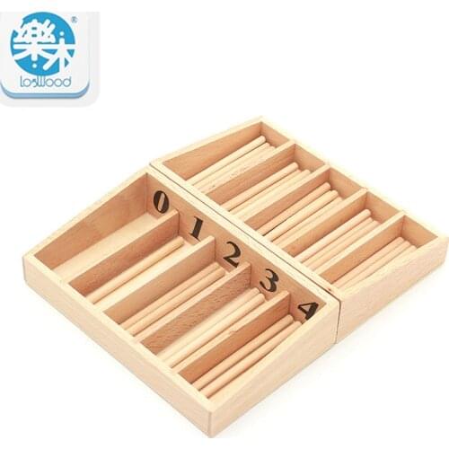 Home edition Professional Montessori education Children learn Math game Number Good Toys Material Wooden toys for Children