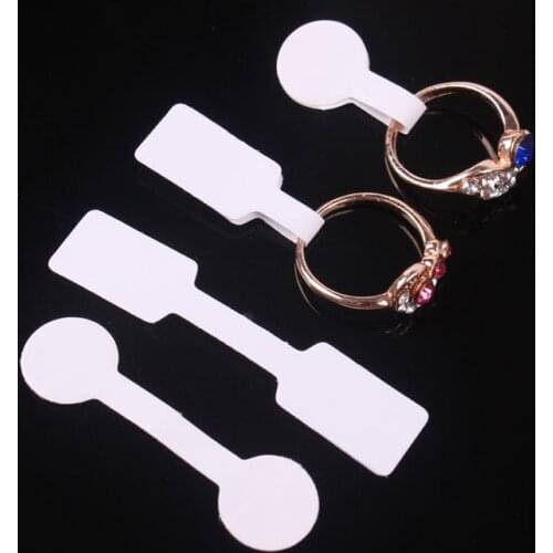 Double One White Rings
