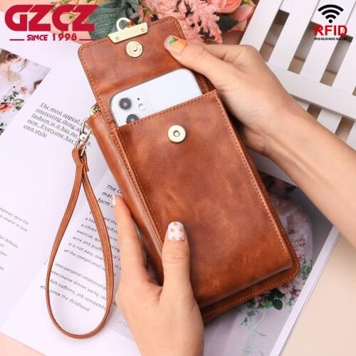 Quality Leather Women Crossbody Cell Phone Shoulder Bag Fashion Daily Use Card Holder Mini Summer Shoulder Bag for Girls Wallet