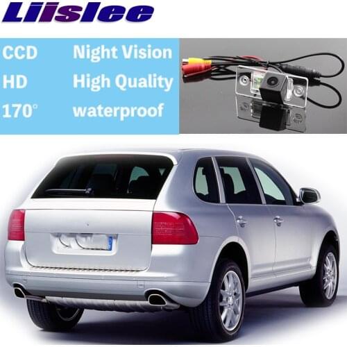 LiisleeCar Camera For Porsche Cayenne 9PA 955 957 958 High Quality Rear View Back Up Camera For PAL / NTSC Use | CCD + RCA