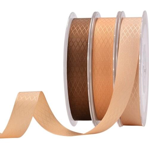 YAMA Rhombus Ribbon 9mm 16mm 22mm 38mm 100Yards/roll Fashion Fancy Ribbons for Diy Handmade Gift Webbing Decoration
