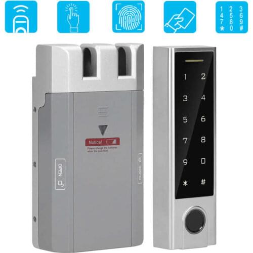 125KHz RFID Access Control Wire Free Remote Control Fingerprint Password Card Indooe Touch Unlock IP65