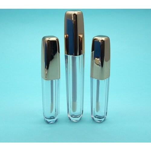 10/30pcs 3ml 5ml Lip Gloss Tubes with Wand Refillable Empty Lip Gloss Bottles Clear Lip Balm Bottle Lipstick Tubes Container