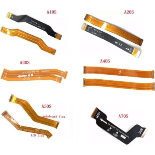 10pcs For Samsung A10S A20S A30S A307 A40S A50S A507 A60S A70S M10S M107 M30S Motherboard Main Board Connector LCD Display Flex