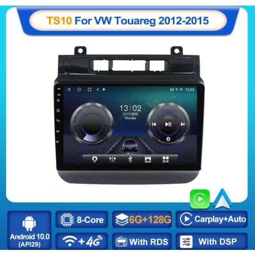 MEKEDE Car Radio Multimedia Video Player Navigation stereo GPS For Volkswagen Touareg FL NF 2010 - 2018 Android 10 Carplay AUTO