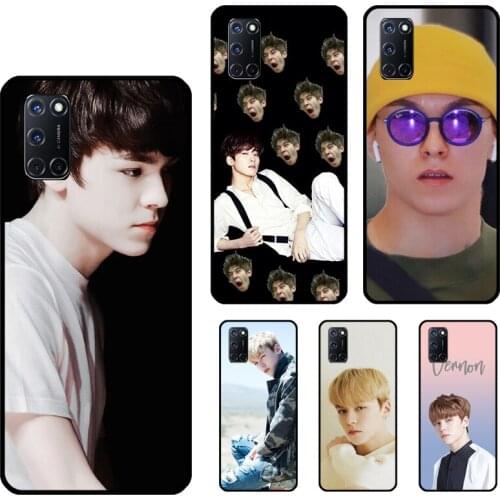 Seventeen Vernon Meme Case For OPPO A5 A9 2020 A53 A31 A52 A72 A15 A83 A91 F5 F7 A1K A3S A5S Find X3 Pro Cover