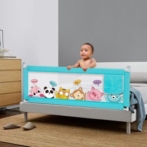 Baby safety Cartoon bed rail Lift function baby infant playing fence toddler Playpens parc para bebe barandal seguridad cama