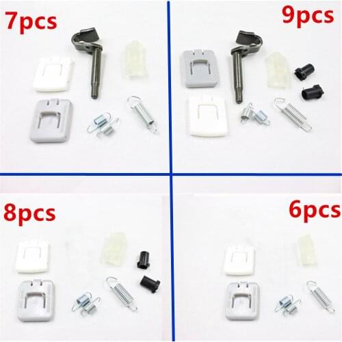 For first Santana 2000 3000 Zhijun seat track slide chute slide latch nail extension spring tooth repair kits