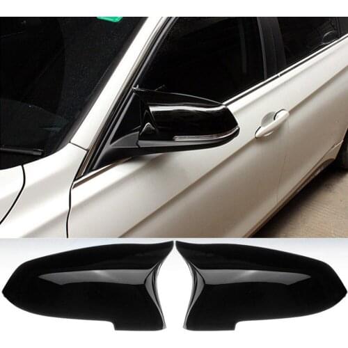 Gloss Black Wind Mirror Covers Cap Fit For BMW F10 F11 LCI 2014-2016 F01 F02 F06 F07 LCI 2013-2016