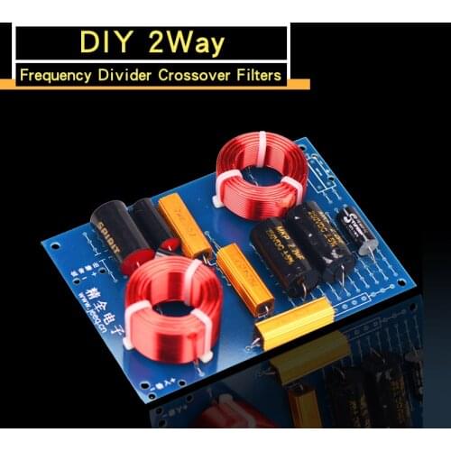 HIFIDIY LIVE HOME AUDIO Hi-Fi Speakers audio Frequency Divider Crossover Filters 2 Way 2 speaker Unit( tweeter + bass)DIY-TL88